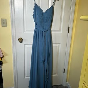 David’s bridal spaghetti strap dress